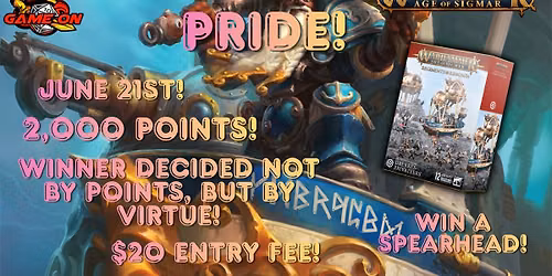 June 21st Age of Sigmar Community Pride!