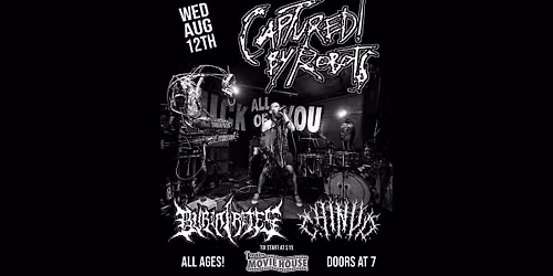 Captured! By Robots also with Burial Rites and Chin Up at Tracyton Movie House