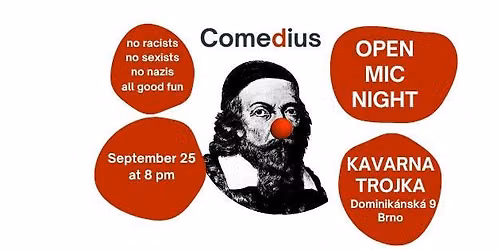 Comedius Pay or Perform Open Mic September 2026