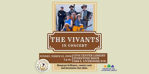The Vivants Bring Country Swing to Livermore Public Library