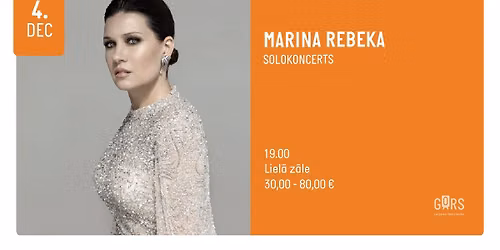 MARINA REBEKA. Solokoncerts