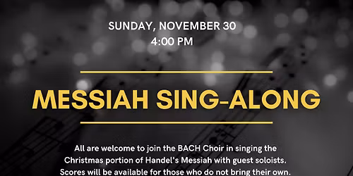Messiah Sing-Along