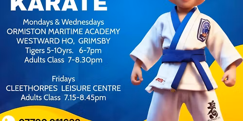 Kids Karate Classes - Mondays