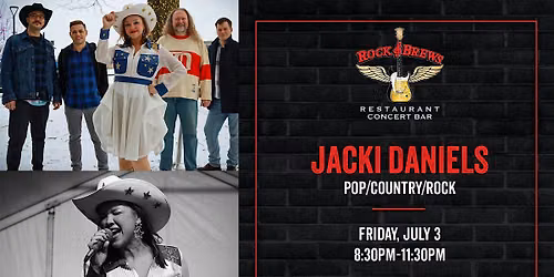 THE JACKI DANIELS BAND @ Rock & Brews Royal Oak