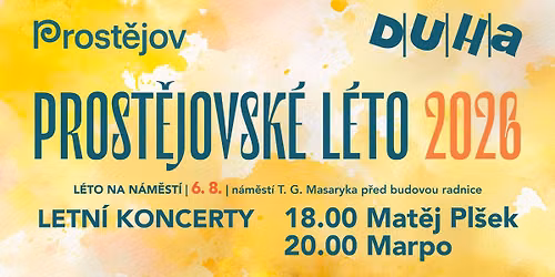 Letn\u00ed koncert- Mat\u011bj Pl\u0161ek a Marpo