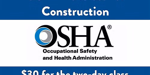 October OSHA 10-Hour Construction Training Class in New Haven