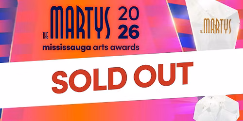 The 2026 Mississauga Arts Awards (MARTYS)