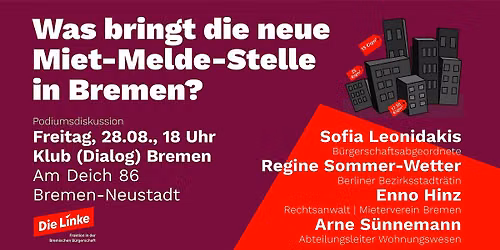 Was bringt die neue Miet-Melde-Stelle in Bremen?