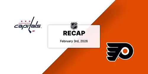 Washington Capitals vs. Philadelphia Flyers