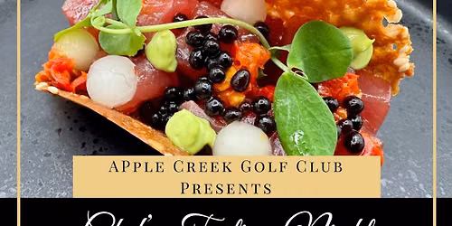 \u2728 Chef\u2019s Tasting Night \u2728