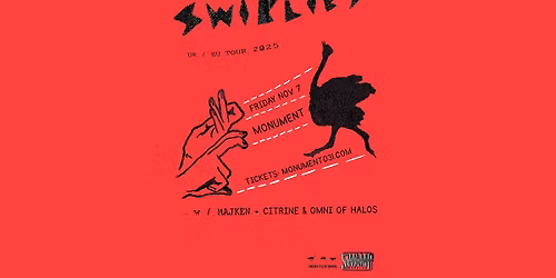 Swirlies + Majken, Citrine & Omni Of Halos 7\/11