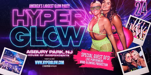 HYPERGLOW Asbury Park, NJ - \u201cAmerica\u2019s Largest Glow Party\u201d