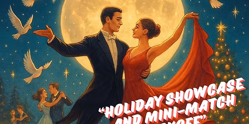 Holiday Showcase & Mini-Match Winter Park Ballroom with Adj. Larry Dean