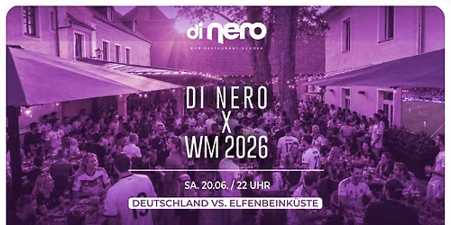 \u26bd\ufe0f\ud83c\udf55 DI NERO X WM 2026 \ud83c\udf7b\ud83c\udf0d
