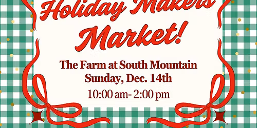 Shop Local in The Grove Holiday Makers Market