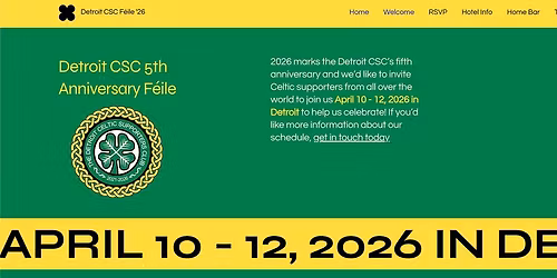 The Detroit CSC 5th Anniversary F\u00e9ile