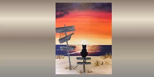 \ud83c\udfa8\ud83d\udc7b Paint and Sip: Spooky Beach \ud83c\udf0a\ud83c\udf19