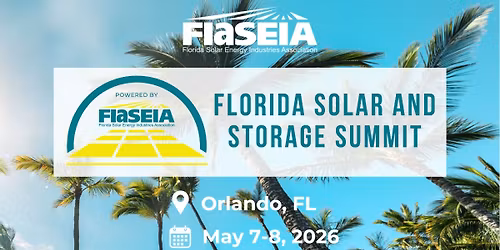 2026 Florida Solar & Storage Summit