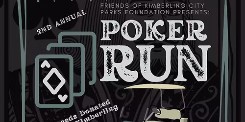 Friends of Kimberling City parks foundation 2nd Annual Poker Run!