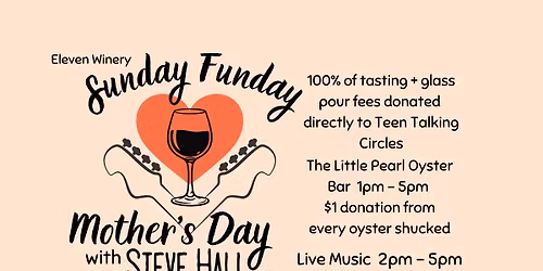 Mother's Day Sunday Funday w\/ Steve Hall & The Little Pearl Oyster Bar