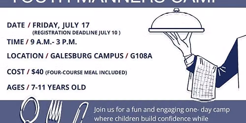 Sandburg Youth Manners Camp \ud83c\udf7d\ufe0f