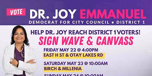 Dr. Joy - Sunday - Eastlake Parkway & Otay Lakes Rd
