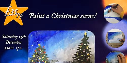Christmas Scene Painting Workshop