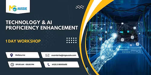Technology & AI Proficiency Enhancement \u2013 1 Day Workshop in Melbourne