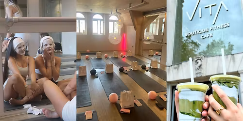 Pilates, Glowing Skin, and Matcha Latte with ROLA SKIN