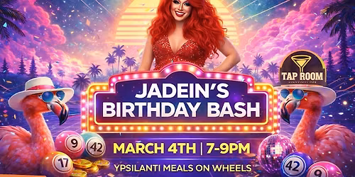 Free 90s Music Drag Bingo for Ypsianti Meals on Wheel