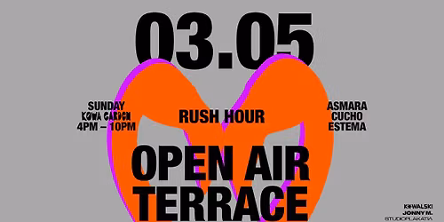 SONNTAGS TERRASSE - RUSH HOUR OPEN AIR