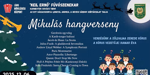 "Keil Ern\u0151" F\u00fav\u00f3szenekar MIKUL\u00c1S hangversenye
