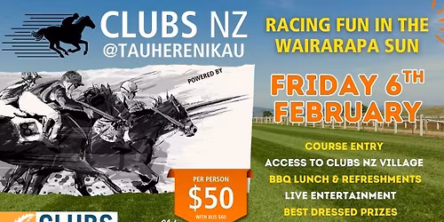 CLUBS NZ @ TAUHERENIKAU