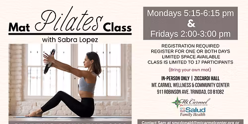 Mat Pilates Class