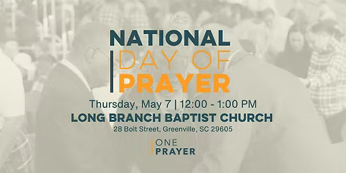 ONE Prayer: National Day of Prayer