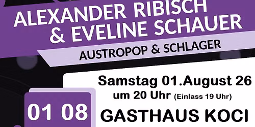 Alexander Ribisch & Eveline Schauer LIVE beim Gasthaus Koci 1230 Wien