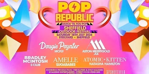 Pop Republic Fest | SteelYard, Sheffield