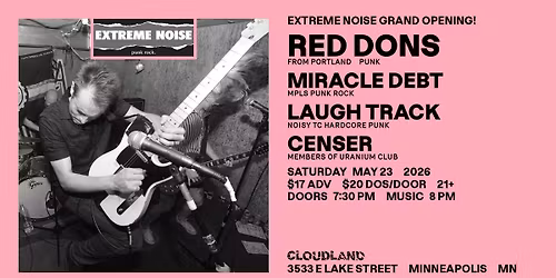 Red Dons, Miracle Debt, Laugh Track, Censer
