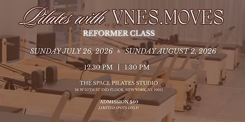 Reformer Pilates with Vnes.Moves