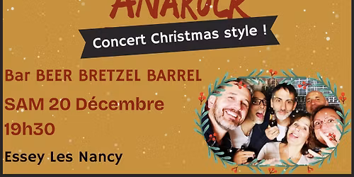 \ud83c\udf84\ud83d\udd25 AnaRock - Concert Christmas style ! \ud83c\udf84\ud83d\udd25