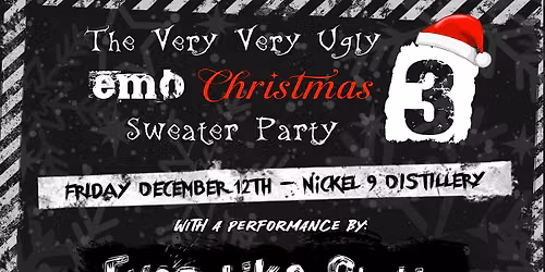 Ugly Pop Punk Emo Sweater Night TORONTO!