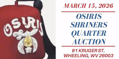Osiris Shriners Quarter Auction