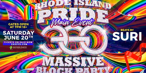 Pride Main Event Massive Block Party — 73 Richmond St, Providence, RI, United States, Rhode Island 02903