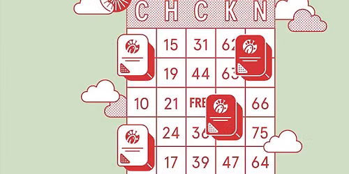 Back to School Bingo at Chick-fil-A Dalrock
