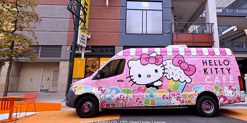 Hello Kitty Cafe Truck Central - Denver Appearance