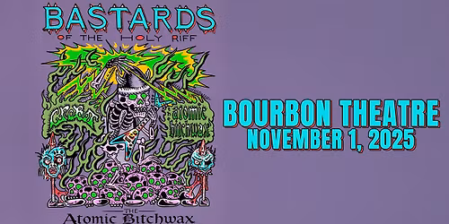 Crobot + The Atomic Bitchwax: Bastards Of The Holy Riff Tour w\/ Twisted Chrome, Evil Shadows, Hexxer