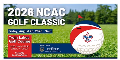 NCAC Golf Classic Hosted by Cub Run District 