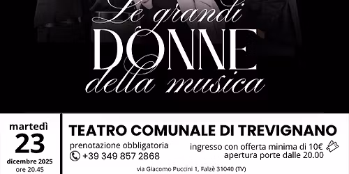 REVERSE presenta - Le grandi DONNE della musica