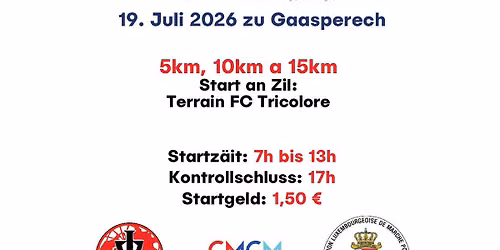 GASPERICH FLMP IVV WANDERUNG + BROCANTE (08h00 - 17h00) 