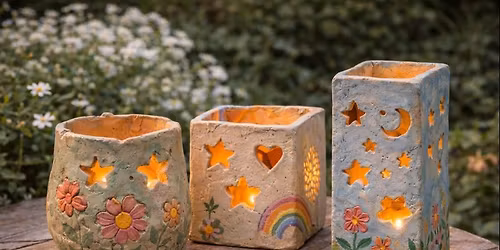 Pottery Workshop - Garden Table Lanterns 